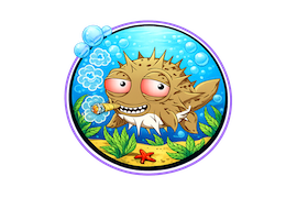 Bogart Blowfish badge